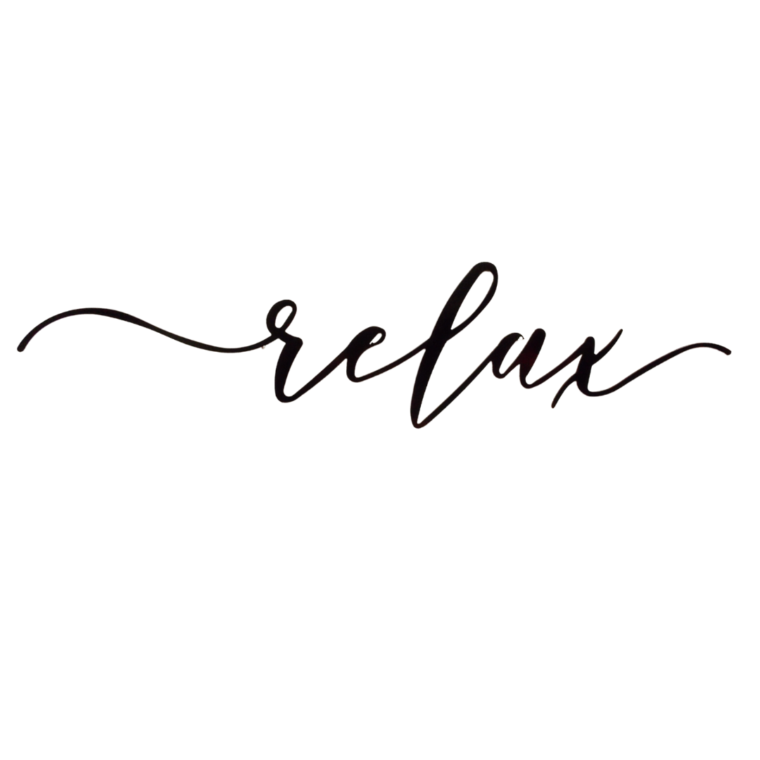 Relax Metal Artwork