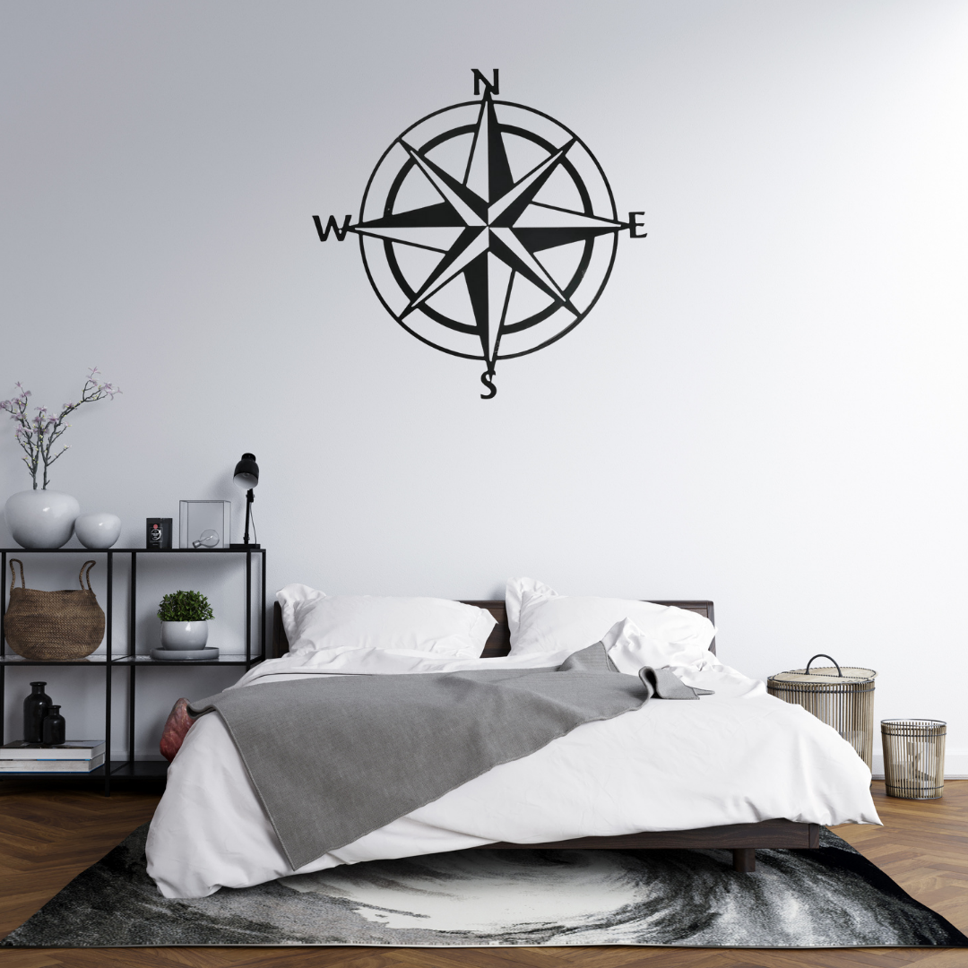 Compass Wall Sign