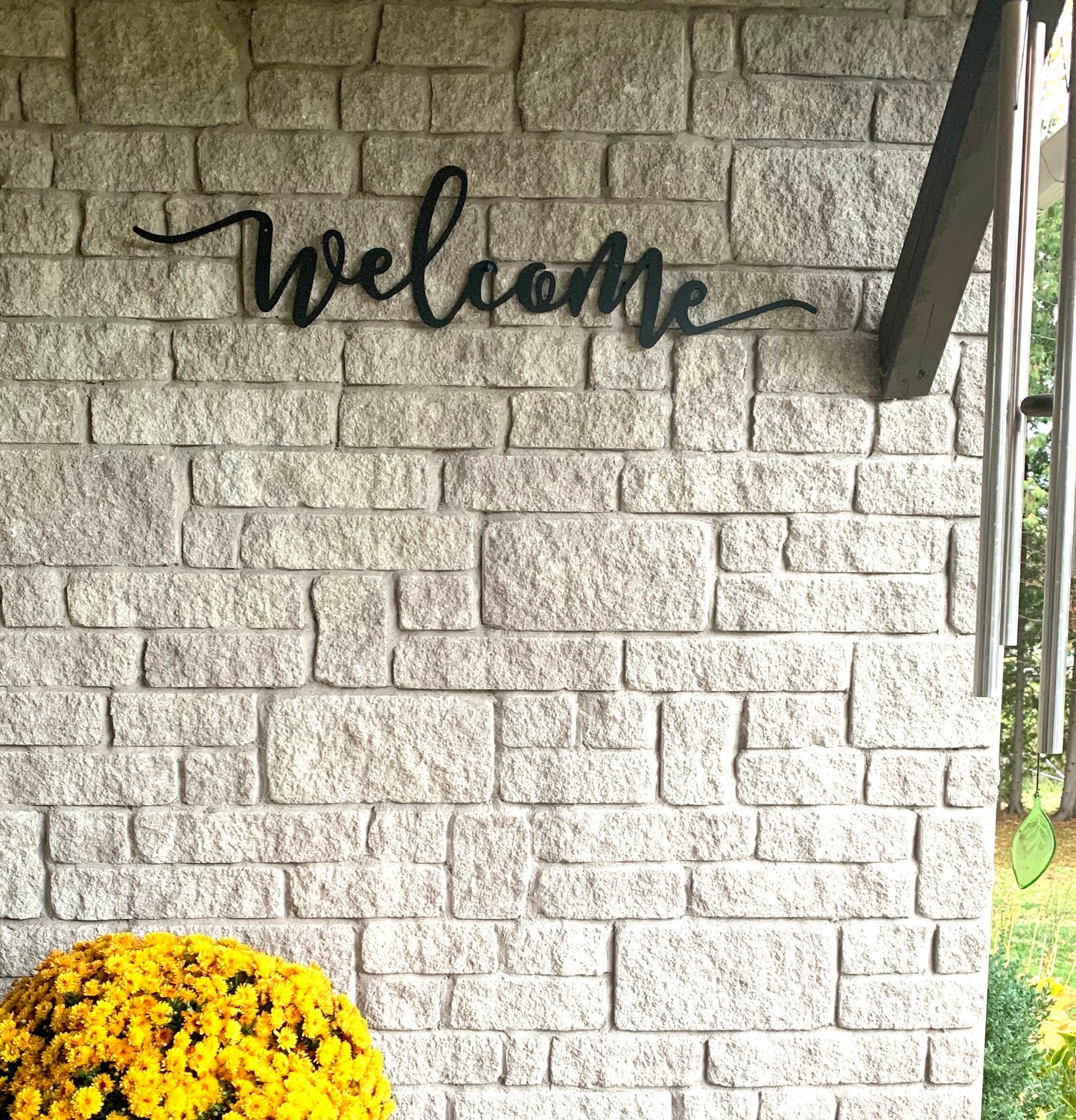 Metal Welcome Sign - Small