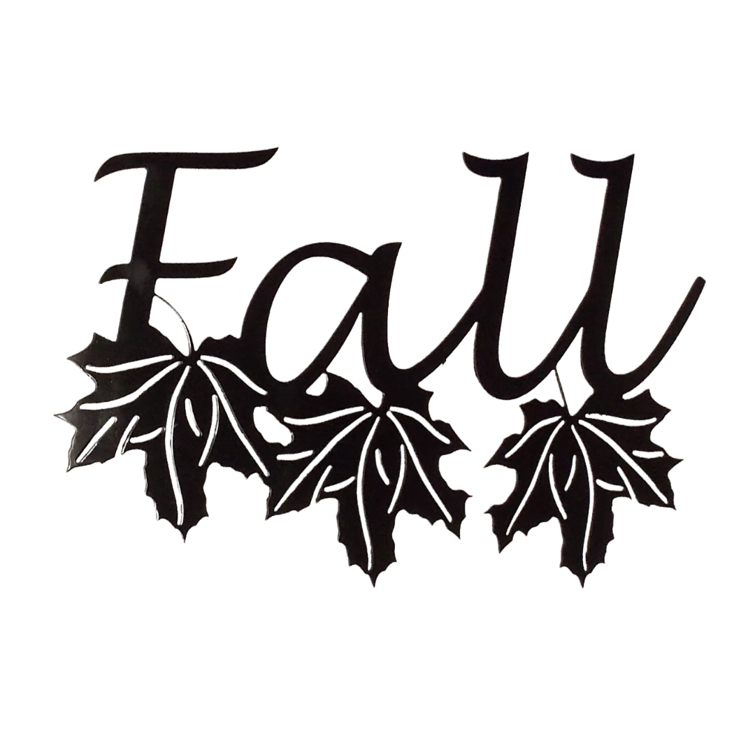 Fall Metal Sign
